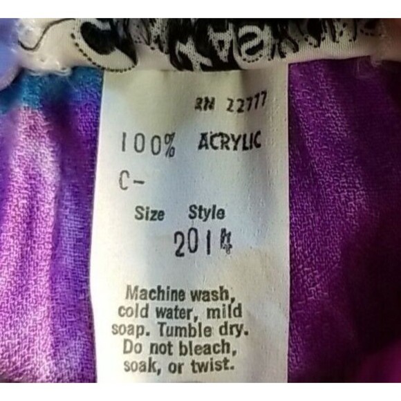 VTG 70s SUN FASHIONS OF HAWAII KAFTAN ACCORDION PLEATED MAXI Gown DRESS     T43 - Picture 7 of 7